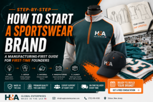 How to Start a Sportswear Brand: A Manufacturing-First Guide for First-Time Founders