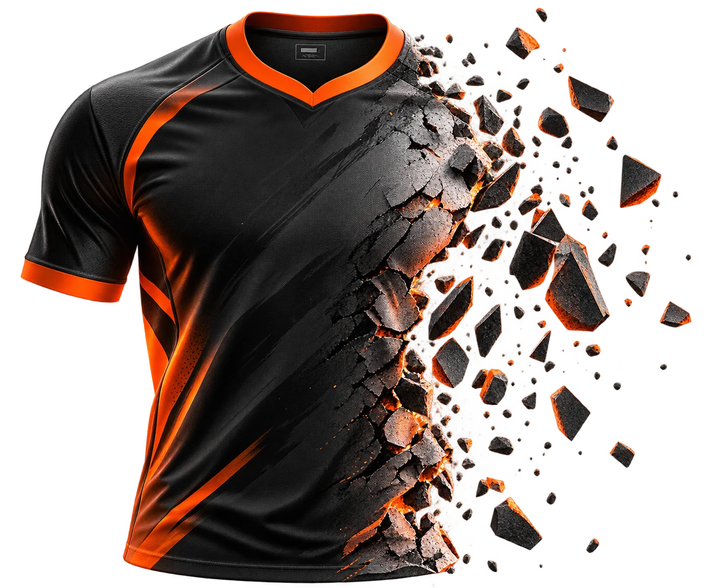 Breaking sports jersey